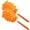 Orange, variant on JJYY 1PC/2Pcs Stainless Steel Telescopic Feather Duster - Lengthened Chenille Multi-functional Duster, Extendable Household Cleaning Tool