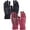 Two - Rose Red+Black, variant on Gustave Winter Knit Gloves Touchscreen Windproof Anti-slip Thermal Soft Wool Lining Elastic Cuff for Women Men "Purple, Women"