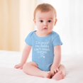 thumbnail image 2 of I'm Proof My Daddy Can't Resist Nurses Baby Bodysuit Funny Infant Outfit Unisex Comfy Romper Sky Blue-style 12months, 2 of 7