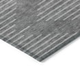 thumbnail image 4 of Addison Rugs Chantille Indoor/Outdoor Transitional Geometric Charcoal Washable Rectangle Rug, 1'8" x 2'6", 4 of 6