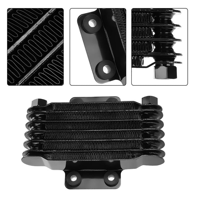 Engine Oil Cooler, Universal Oil Cooler, Easy To Install High Reliability More Efficient Perfect Match Driver For Car