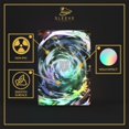 thumbnail image 2 of SleeveChief Premium Design Trading Card Sleeves | Ultra Durable TCG Game Sleeves with Holo- Effect Backprint | Japanese Size | 100 Pcs, 2 of 5