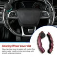 thumbnail image 4 of CNKOO Car Steering Wheel Cover Set Anti-skid Plastic Covers Driving Booster Interior Protector Parts Decorations, 4 of 6