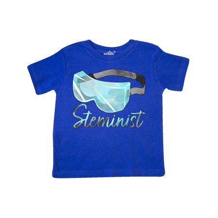 

Inktastic Steminist- Women in Science- Goggles Gift Toddler Boy or Toddler Girl T-Shirt