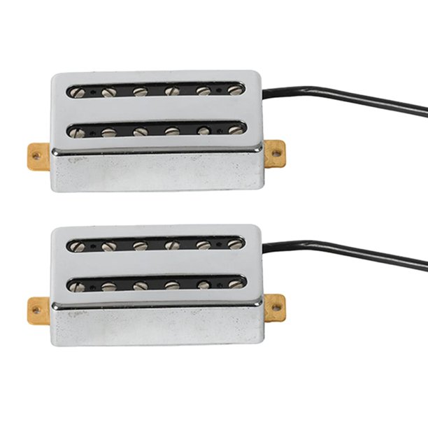 Double Coil Pickups Dual Pickups Prewired Neck Bridge Pickup Set Ceramic Pickup He Qiyong unisex