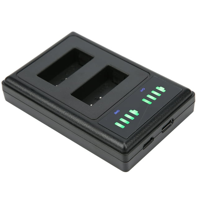 Camera Battery Charger,Micro/Type‑C Dual Port Camera Dual Port Camera Battery Charger Battery Charger Reliable and Durable