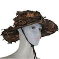 thumbnail image 5 of Camouflage Hunting Hat with 3D Real Tree Leaf Hunting Cap Fishing Hat for Outdoors, 5 of 8