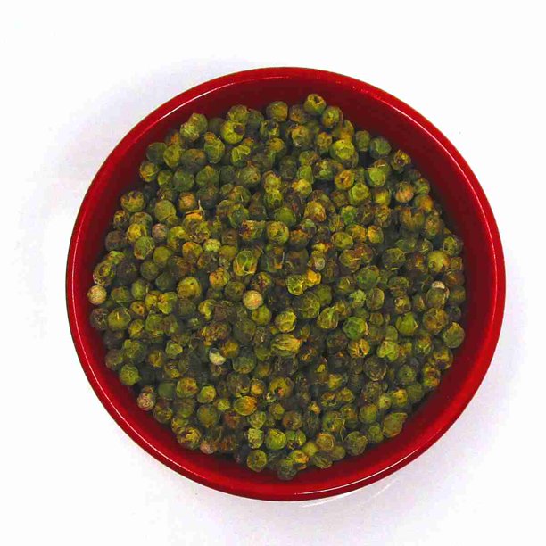 Whole Fresh Crop Green Peppercorns 8 oz.