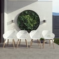 thumbnail image 4 of Amazonia Brighton 7 Pieces Eucalyptus Wood Rectangular Outdoor Dining Set, Ideal for Patio, Seating Capacity: 6, 4 of 10