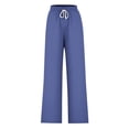thumbnail image 3 of High Waisted Wide Leg Pants for Women 2024 Baggy Sweatpants Comfy Lounge Pants Drawstring Flare Track Pants, 3 of 4
