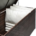 thumbnail image 6 of O'force Simple And Practical Outdoor Deck Box Storage Box Brown Gradient, 6 of 9