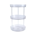 thumbnail image 1 of Xihbxyly Organizador de Despensa de 9.2 Pulgadas, Estante de 3 Niveles para Ahorrar Espacio, Diseño de Pet Transparente, Rotación de 360 Grados, Organizador para Gabinetes de Cocina, Multiusos, Fácil, 1 of 2