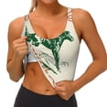 thumbnail image 4 of Lsque West Cowboys Printed Women'S Sports Bra, Compression, Moisture Wicking, High-Impact Sports Bra For Women,Supportive sports bra-Large, 4 of 9