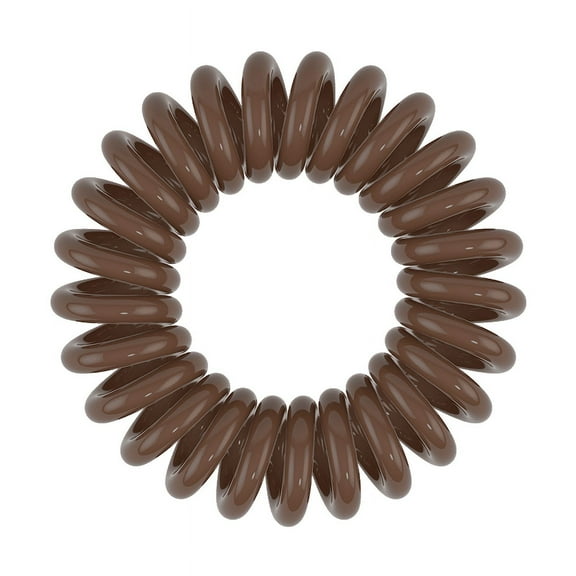 Crazy for Chocolate , Invisibobble Cheatday OG Hair Ring Hair - Pack of 3 w/ Sleekshop Teasing Comb