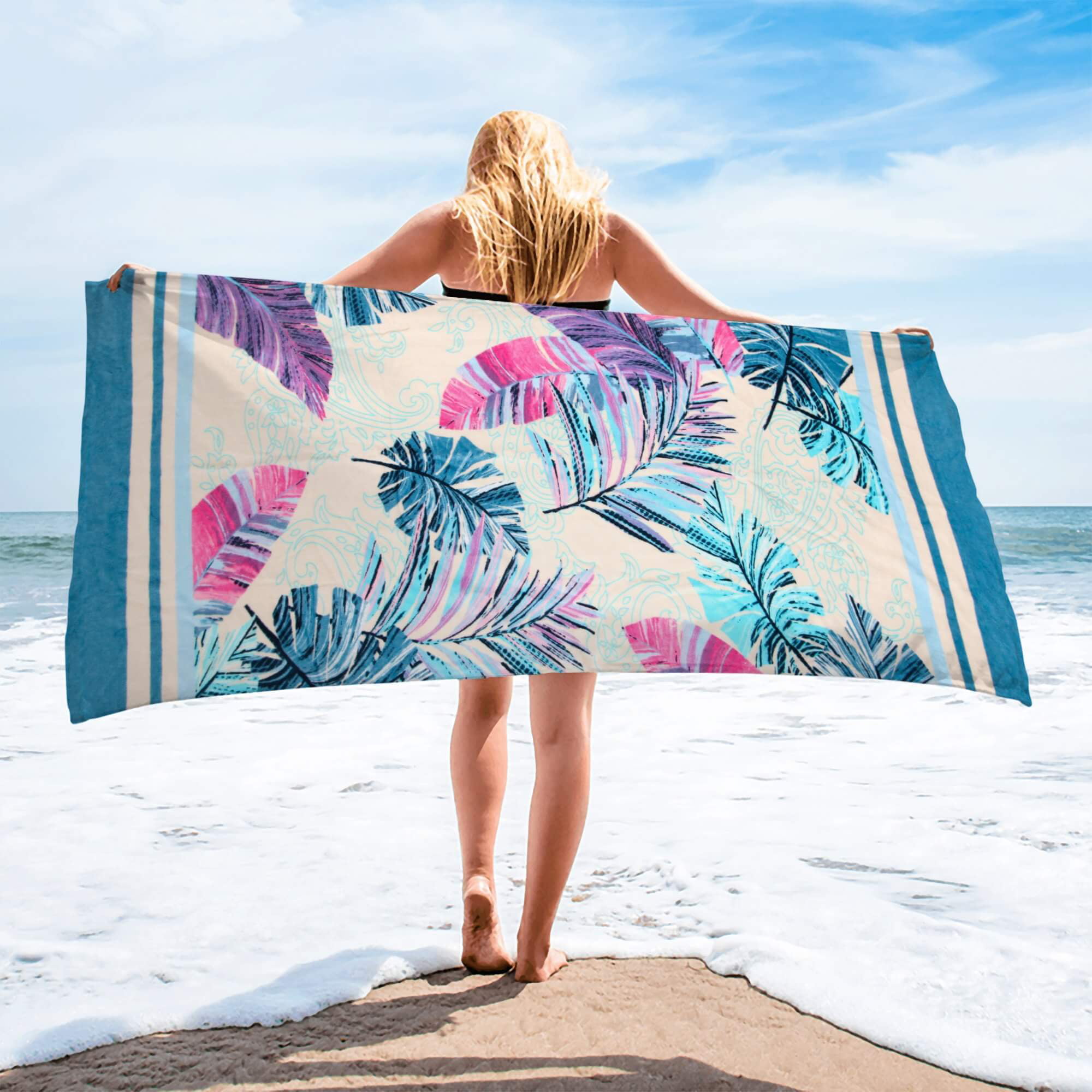 large beach towels on sale