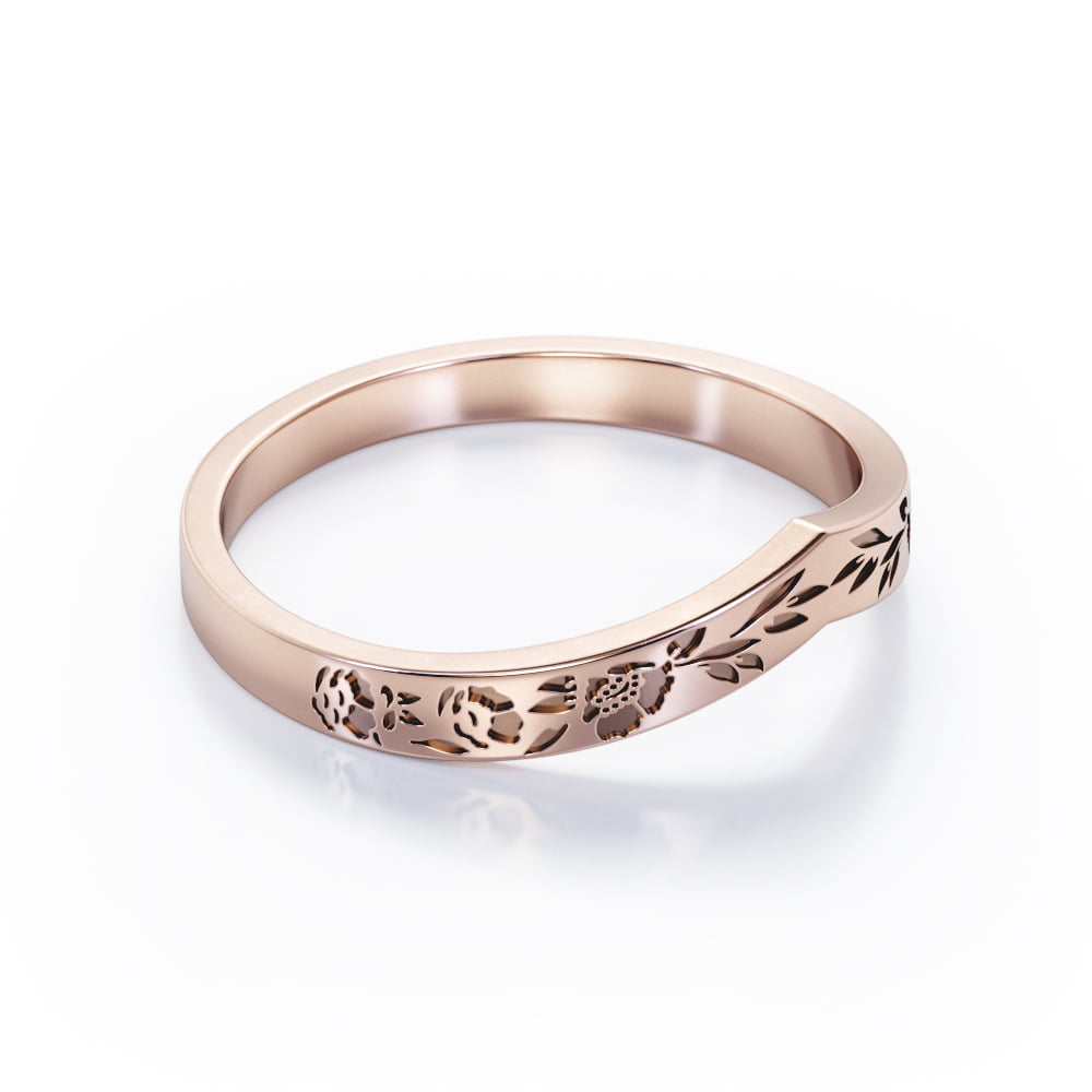 14K Lotus Flower Ring – Tippy Taste Jewelry