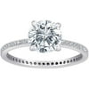 Majestic Micropave Cz Solitaire Eternity