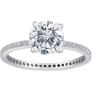 Majestic Micropave Cz Solitaire Eternity