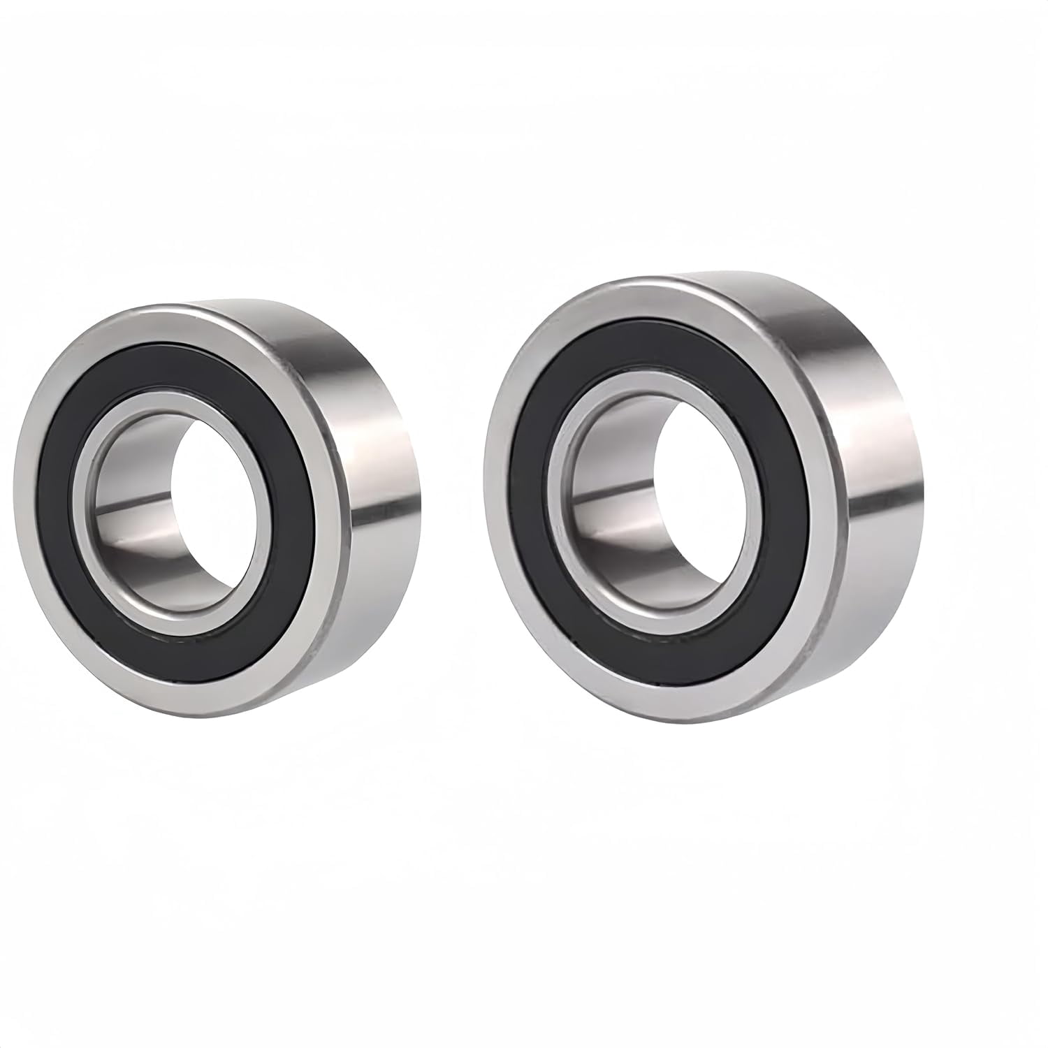 DEEG 2 pcs 5210-2RS C3 Double Row Angular Contact Ball Bearing 50mm X 90mm X 30.2mm Double Seal for Conveying Equipment, Electric Motors…