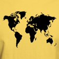 thumbnail image 3 of CafePress - The World Light T Shirt - Light T-Shirt - CP, 3 of 4