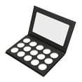 thumbnail image 3 of Empty Makeup Palette, 15 Compartment Professional Empty Eyeshadow Box Black  For Makeup Artist For Home, 3 of 8