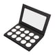 thumbnail image 1 of Paleta De Sombras De Ojos Vacía, Paleta De Maquillaje Vacía De ABS Negro Portátil Para El Hogar ANGGREK Otros, 1 of 8