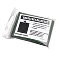 thumbnail image 4 of Chubasquero Multifuncional Adultos Film Aluminio Reversible Verde Militar Verde Hugtrwg Para estrenar, 4 of 7