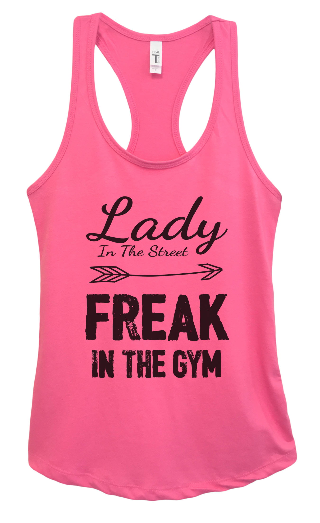 Womens Fitness Top Gift Funny Birthday Gift tank Racerback Ladies Tank Miss Freaking Personality Over Here Tank Top