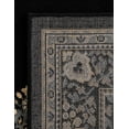 thumbnail image 6 of Unique Loom Reza Collection Area Rug - Washington (7' 10" Square Black/Gray), 6 of 6