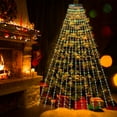 Christmas Decoration Star Lights Outdoor, 79" LED Christmas Tree Lights