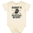 thumbnail image 3 of Inktastic Turkey Hunter Daddys Hunting Buddy Boys Baby Bodysuit, 3 of 5