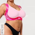 thumbnail image 2 of Backless Bra for Women Large Size Seamless Solid Color Everyday Bras Nylon Regular Length 1Pc, 2 of 7