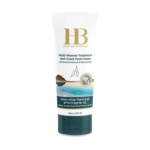 Crema para pies H&B Dead Sea Anti-Crack Health and Beauty