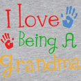 thumbnail image 3 of CafePress - I Love Being A Grandma Long Sleeve T Shirt - Womens Baseball Tee, 3 of 4