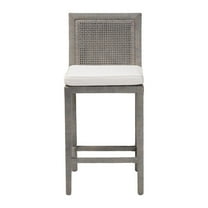 bali & pari Sofia Natural Rattan Counter Stool