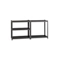 thumbnail image 6 of Iron Horse 3200 Riveted Steel Shelving 5-Shelf Unit, 18D x 36W x 72H, Gunmetal Gray/Black, 6 of 12