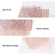 thumbnail image 4 of 6pcs Line DIY Nail Art Sticker Creative Tip Decal Decoración de manicura Rose Oro, 4 of 5