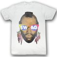 thumbnail image 1 of Mr. T Swwwag T-Shirt Adulte Blanc, 1 of 1