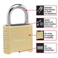 thumbnail image 2 of Combinación de latón Lock Master Lock 875D para exteriores, 5 cm, 2 of 6