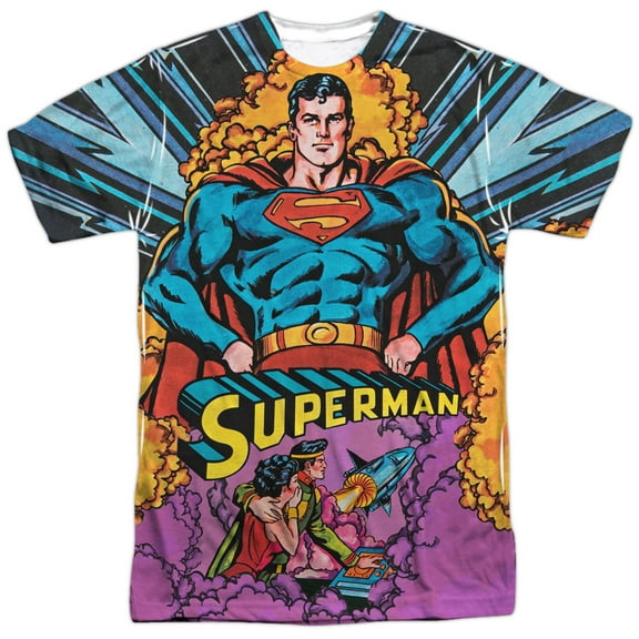 Superman - Blast Off - Short Sleeve Shirt - Medium