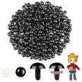 thumbnail image 1 of Safety Eyes MUCUNNIA, 400 unidades, 16 mm, para amigurumi con arandelas, color negro, 1 of 6