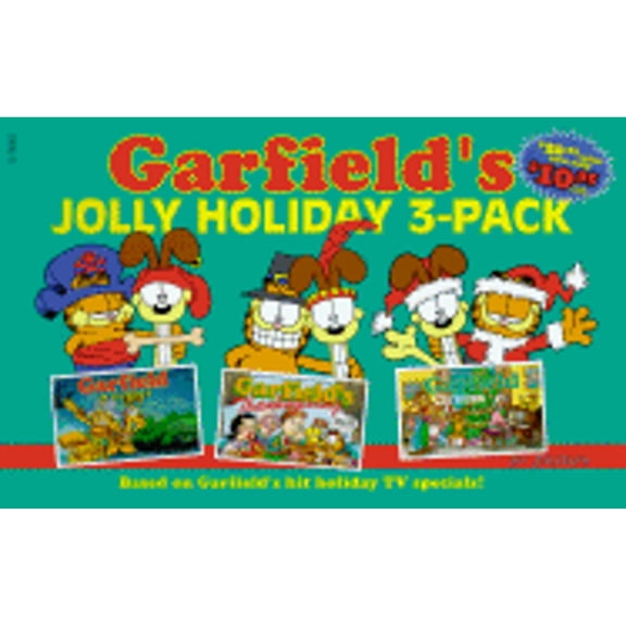 Pre-Owned Garfield's Joy Holiday 3-Pack (Paperback 9780345420428) by Jim Davis