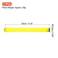 thumbnail image 2 of Uxcell Junior Relay Track Baton Plastic Race Field Stick Athletics, Yellow, 2 of 5
