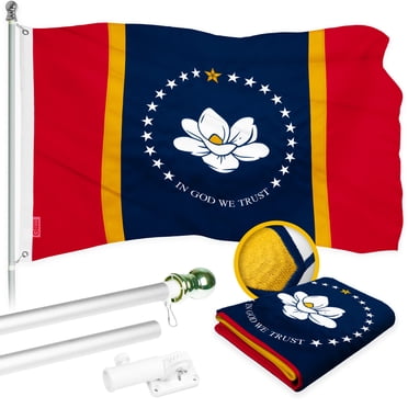 Israel 3x5 FT Flag Set With 6-Foot Spinning Flag Pole & Bracket – Tangle Free