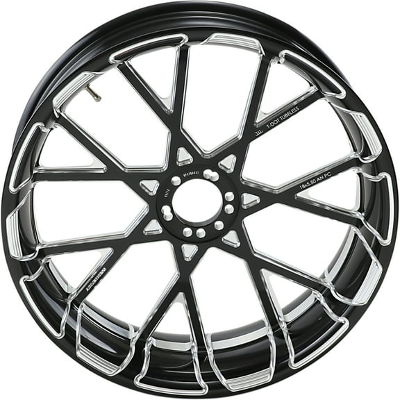 Arlen Ness 18" x 5.5" Procross Forged Black Rear Wheel (71-502)