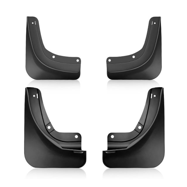 Mudguards for Car, Full Set Front & Rear, Weather-Resistant Material, Easy Installation, Comprehensive Protection Against Snow Sand Mud