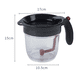 thumbnail image 4 of Separador de aceite con separador de grasa y salsa de 4 tazas con liberación inferior: salsa más saludable, sopa, separador de aceite con dispensador de liberación de botón fácil de presionar con colador Vhermosa Cuadros y Relojes de Pared, 4 of 5