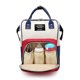thumbnail image 2 of Waterproof Travel Backpack With Insulated Bag Baby Care Multifunctional Backpack Red, 2 of 4