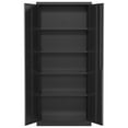thumbnail image 5 of Garvee Metal Storage Cabinet, 71" Tall Cabinet with Doors & Adjustable Shelves for Home, Office, Warehouse, Tool, Black, 5 of 6