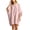 Pink, variant on Levmjia Women Casual Loose Batwing Sleeve Dress Solid Color Round Neck Tunic Dress With Pockets For Summer Lightweight Breathable Fabric Oversized Fit Flattering